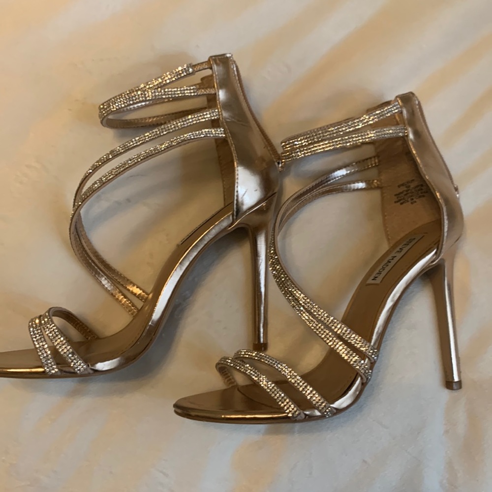 Rose Gold Steve Madden heels